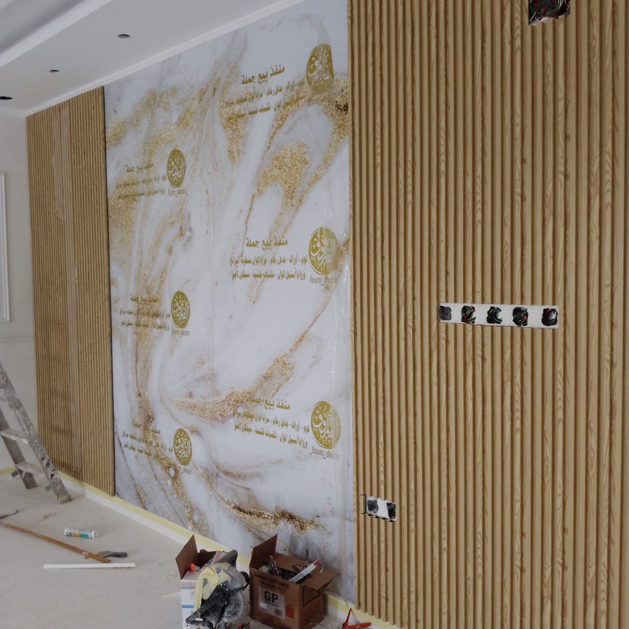 تركيب بديل الرخام للجدران مسقط 93808121  – فخامة التصميم وسهولة التركيب في سلطنة عمان